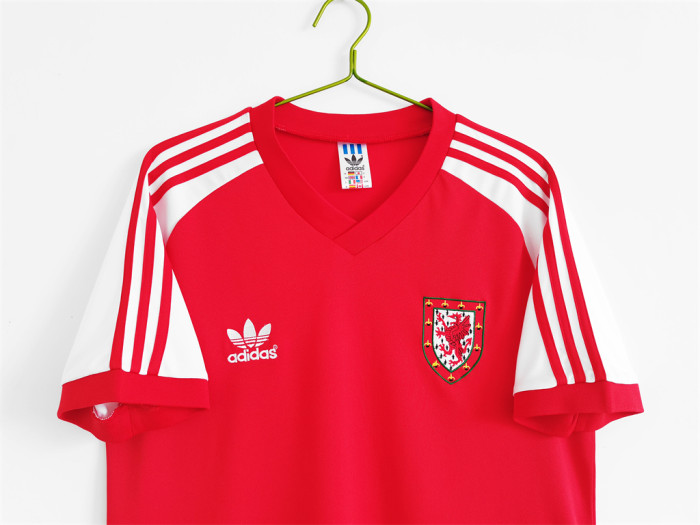 Wales Retro Home Jersey 1982