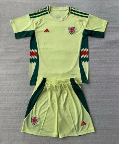 Wales Euro 2024 Away Kids Suit