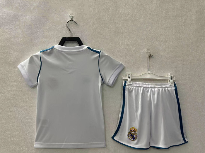 Real Madrid Home Retro Kids Jersey 17/18