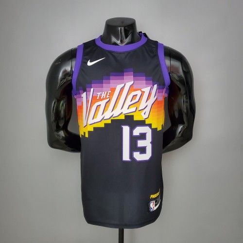 Steve Nash Phoenix Suns City Edition Swingman Jersey Black