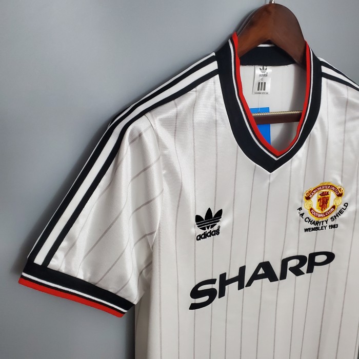 Manchester United Away Retro Charity Shield Jersey 1983/84