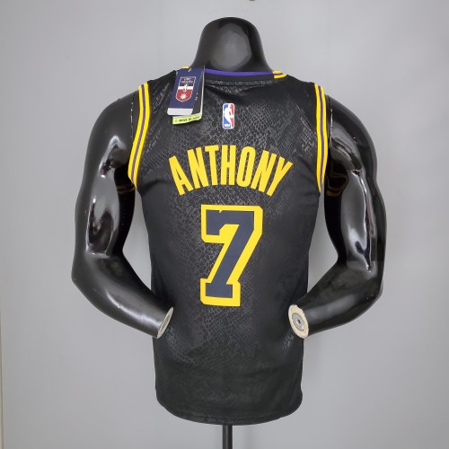 Carmelo Anthony Los Angeles Lakers 2020/21 Swingman Jersey Black