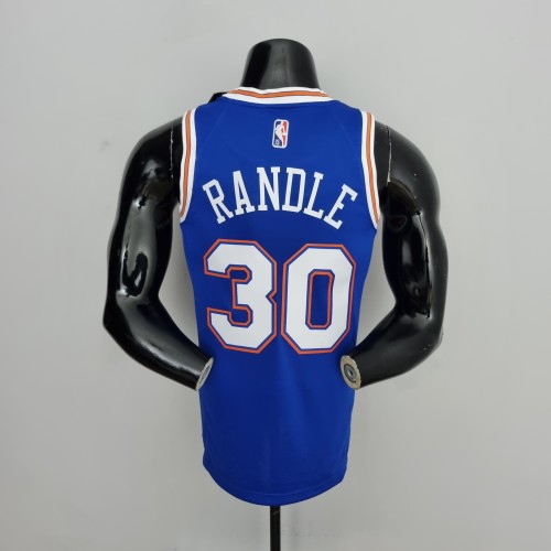 Julius Randle New York Knicks 75th Anniversary Swingman Jersey Blue