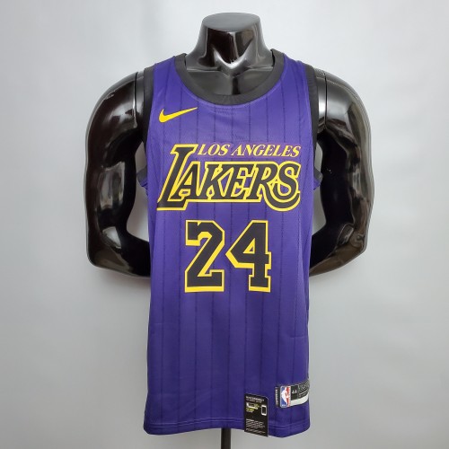 Kobe Bryant Los Angeles Lakers Swingman Jersey Purple