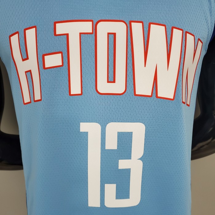 James Harden Houston Rockets City Edition Swingman Jersey Blue