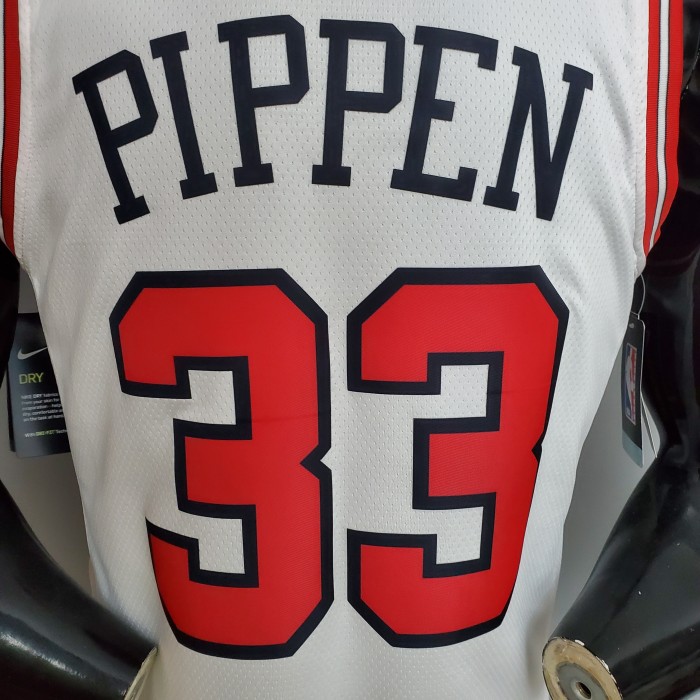 Scottie Pippen Chicago Bulls 75th Anniversary Swingman Jersey White