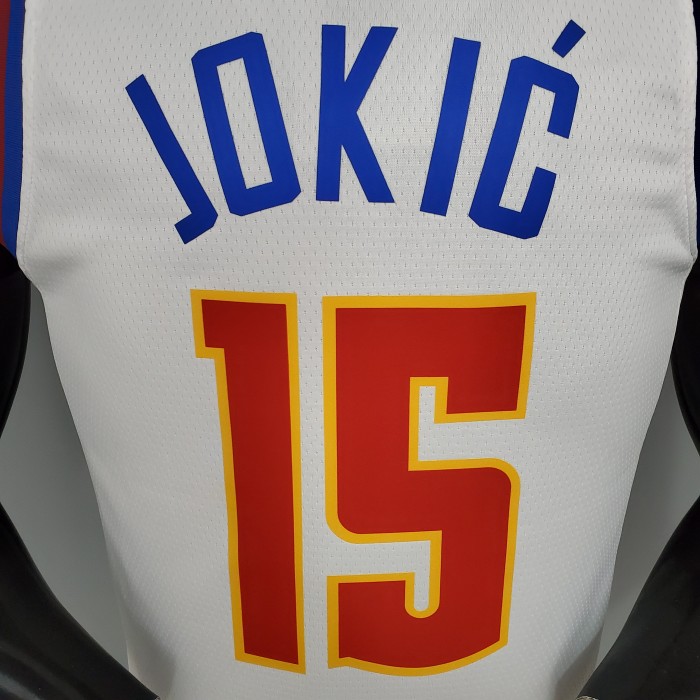 Nikola Jokic Denver Nuggets Swingman Jersey Limited White