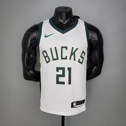 Jrue Holiday Milwaukee Bucks Swingman Jersey White