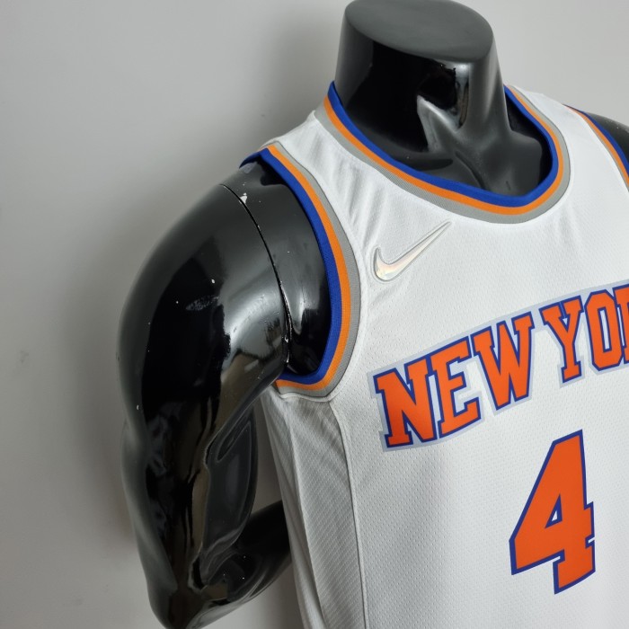 Derrick Rose New York Knicks 75th Anniversary Swingman Jersey White