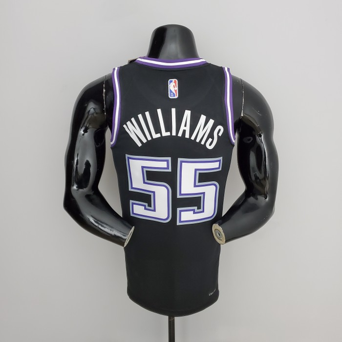 Jason Williams Sacramento Kings 2022 City Edition Swingman Jersey Black