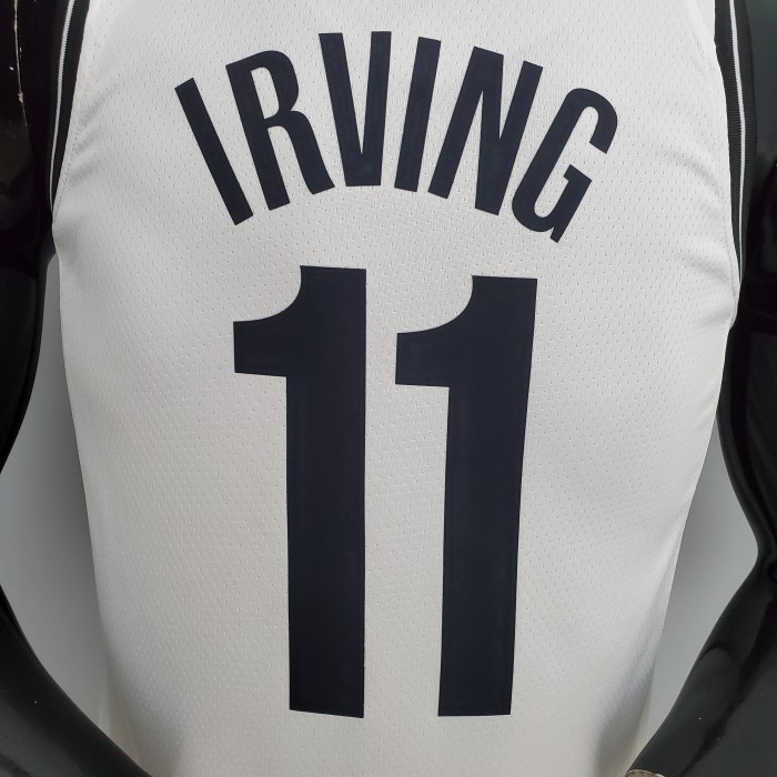 Kyrie Irving Brooklyn Nets 75th Anniversary Swingman Jersey White