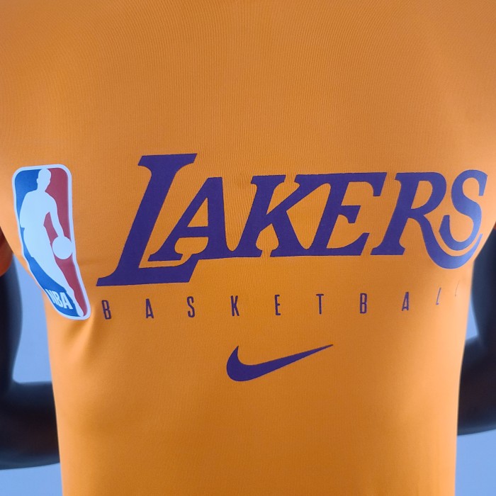 Los Angeles Lakers Casual T-shirt Orange