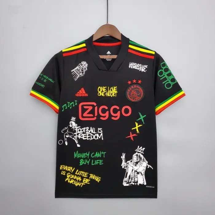 Ajax Bob Marley Limited Edition Man Jersey 21/22