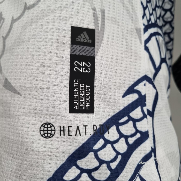 Real Madrid Chinese Dragon White Player Jersey 22/23