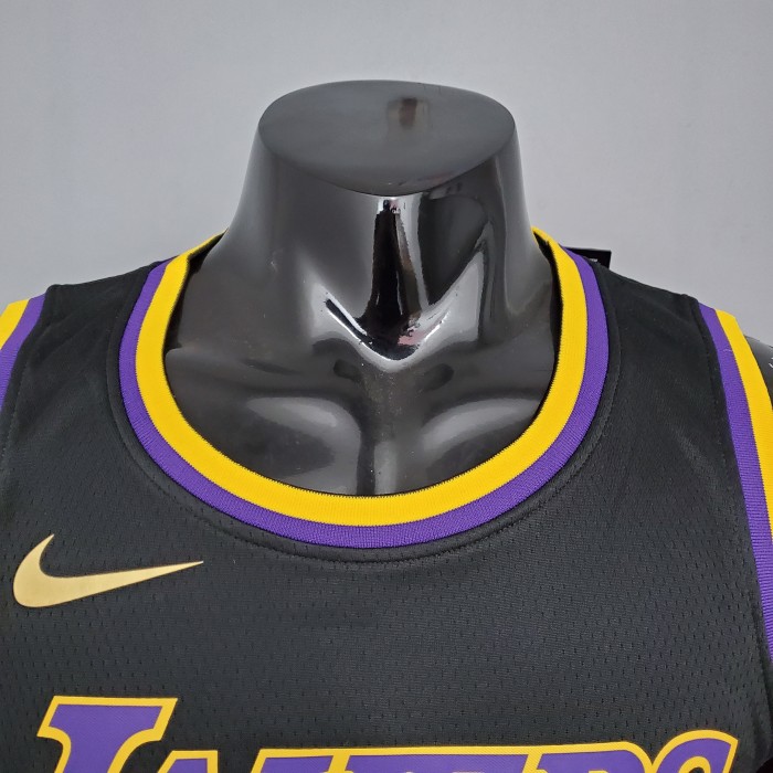 Anthony Davis Los Angeles Lakers 2020/21 Swingman Jersey Black