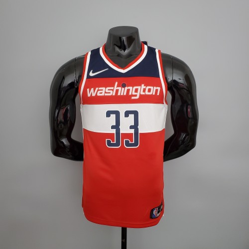 Kyle Kuzma Washington Wizards 75th Anniversary Swingman Jersey Red White