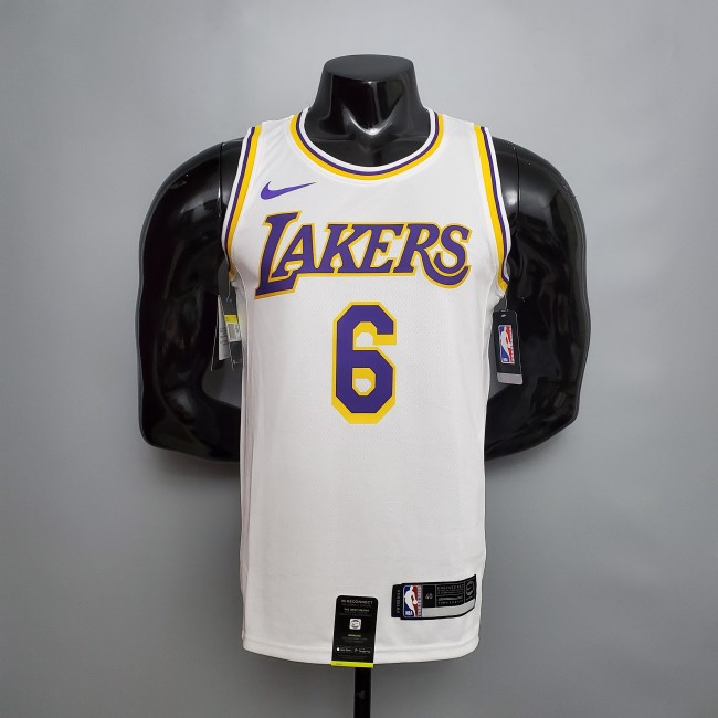 LeBron James Los Angeles Lakers 2020/21 Swingman Jersey White