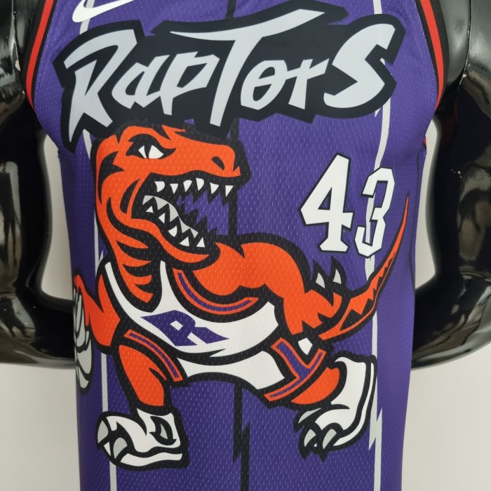 Pascal Siakam Toronto Raptors Swingman Jersey Purple