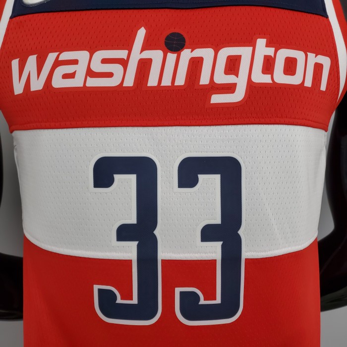 Kyle Kuzma Washington Wizards 75th Anniversary Swingman Jersey Red White