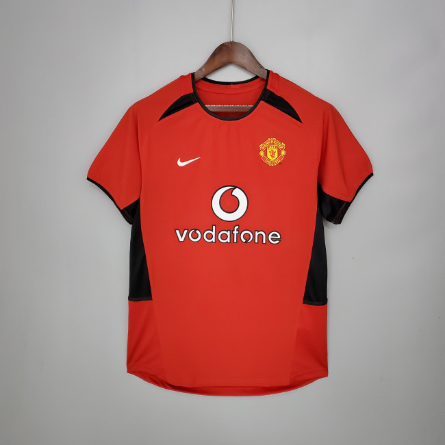 Manchester United Home Retro Jersey 2002/04