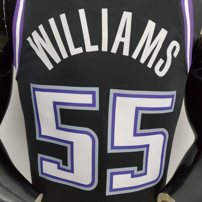 Jason Williams Sacramento Kings 2022 City Edition Swingman Jersey Black