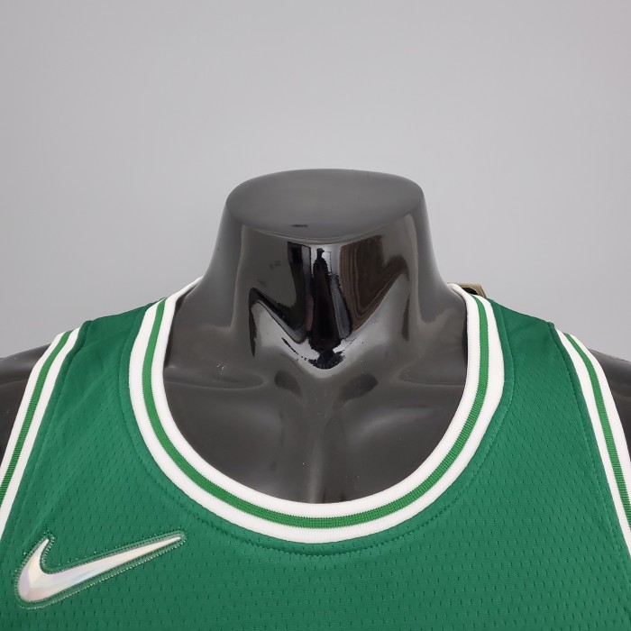 Jaylen Brown Boston Celtics 75th Anniversary Swingman Jersey Green