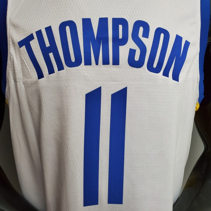 Klay Thompson Golden State Warriors Swingman Jersey White