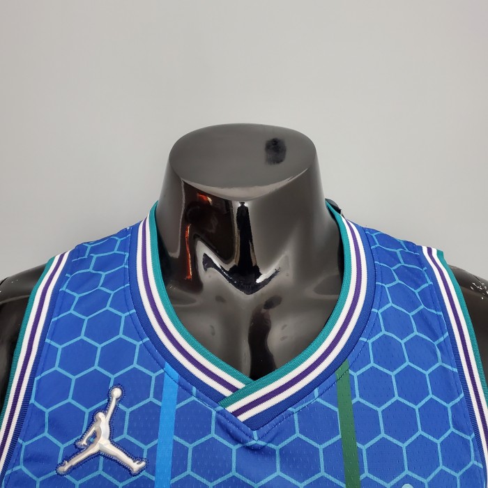 Kelly Oubre Jr. Charlotte Hornets 2022 City Edition Swingman Jersey Blue