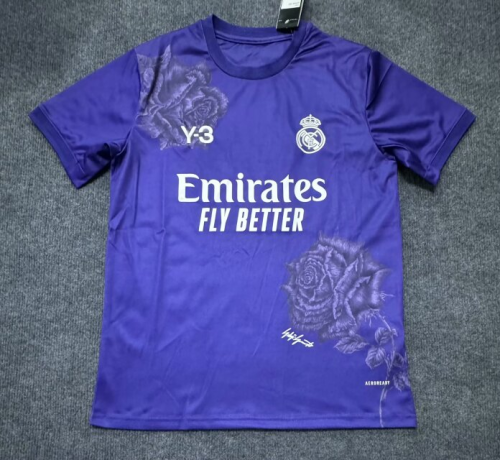 Real Madrid Y-3 Man Jersey 23/24 Purple