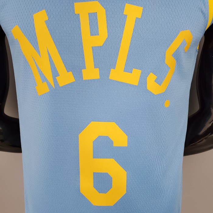 LeBron James Los Angeles Lakers Minneapolis Edition 2020/21 Swingman Jersey Blue