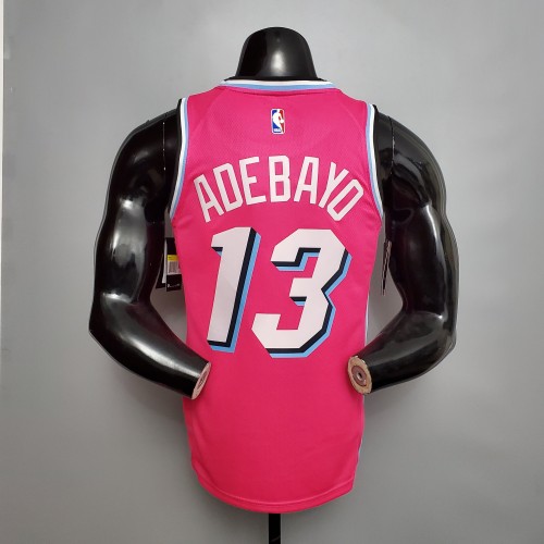 Bam Adebayo Miami Heat Swingman Jersey Red