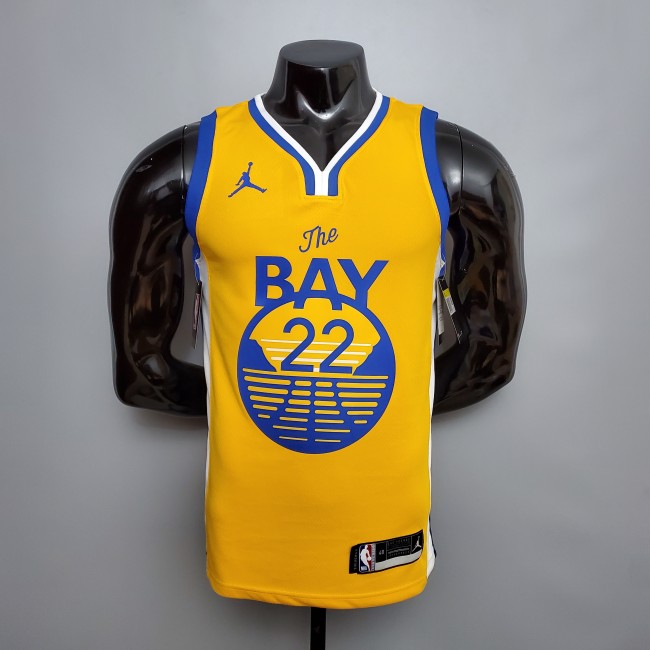 Andrew Wiggins Golden State Warriors Swingman Jersey Yellow