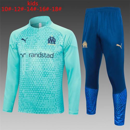 Marseille Kids Training Jersey Suit 23/24