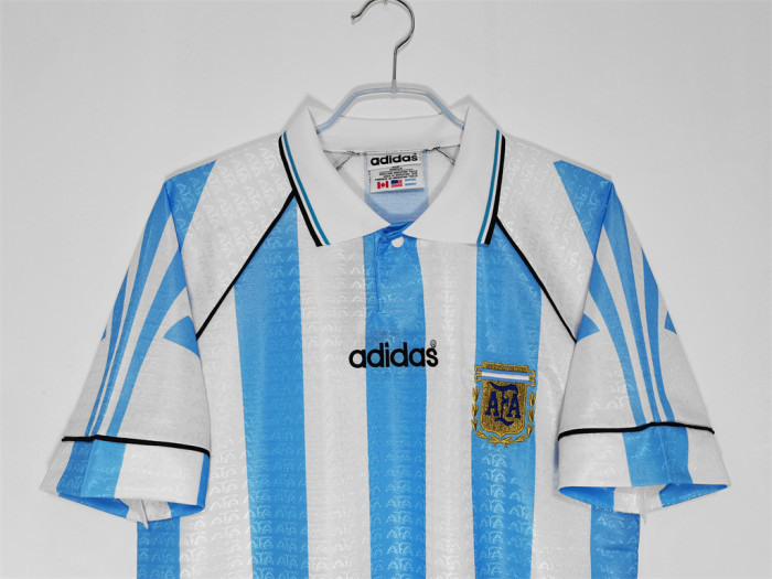 Argentina Home Retro Jersey 1996/97