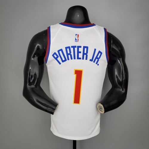 Michael Porter Jr. Denver Nuggets Bonus Edition Swingman Jersey White