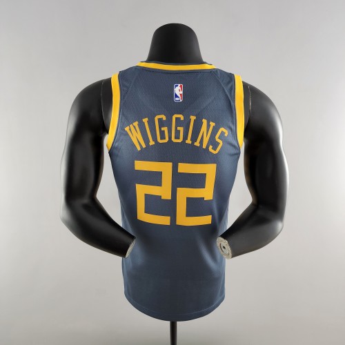 Andrew Wiggins Golden State Warriors Grey Swingman Jersey 2018