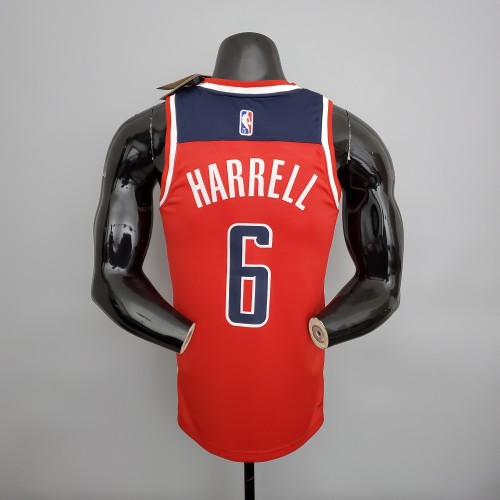 Montrezl Harrell Washington Wizards 75th Anniversary Swingman Jersey Red White