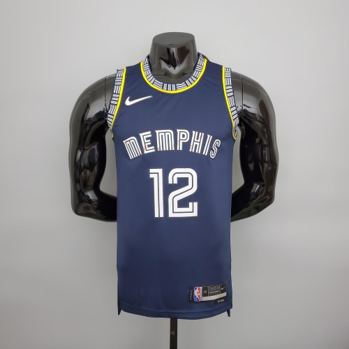 Ja Morant Memphis Grizzlies City Edition 2022 Swingman Jersey Royal Blue