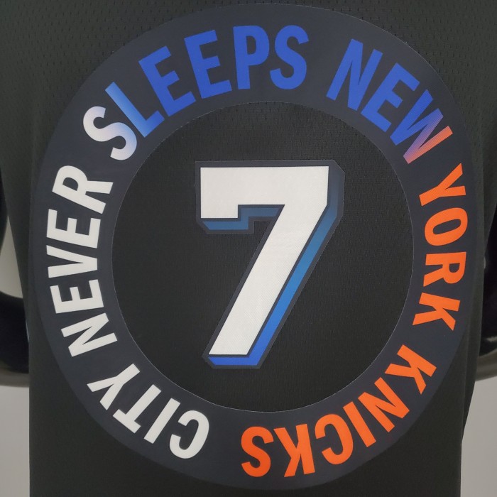 Carmelo Anthony New York Knicks City Edition Swingman Jersey Black