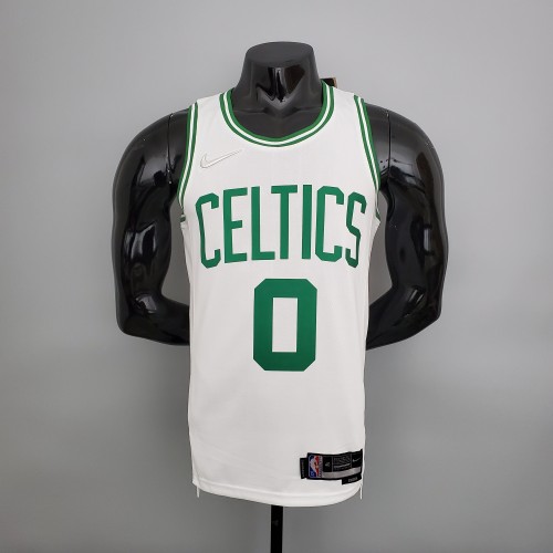 Jayson Tatum Boston Celtics 75th Anniversary Swingman Jersey White