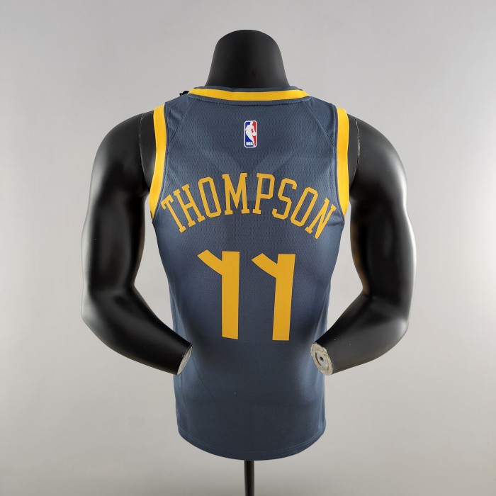 Klay Thompson Golden State Warriors Grey Swingman Jersey 2018