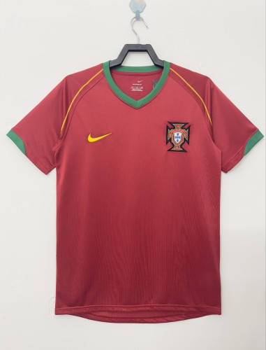 Portugal Home Retro Jersey 2006