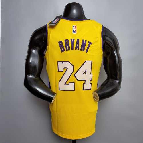 Kobe Bryant Los Angeles Lakers Swingman Jersey Yellow