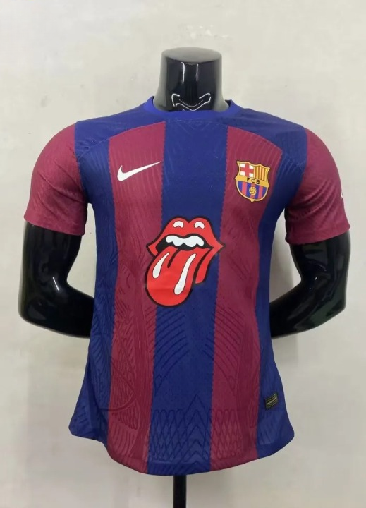 Barcelona x The Rolling Stones Limited Edition Player Jersey 23/24