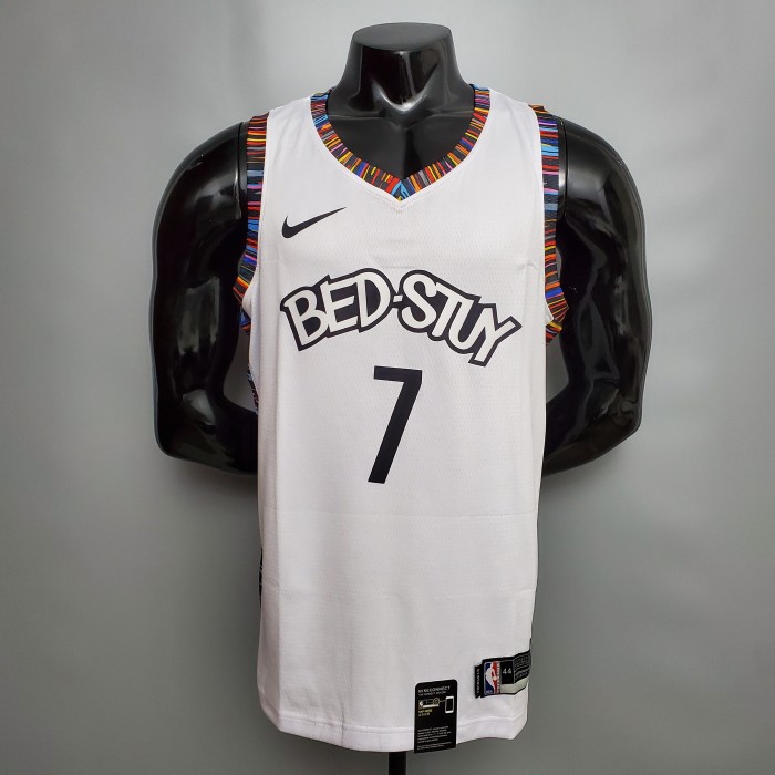 Kevin Durant Brooklyn Nets City Version Swingman Jersey White