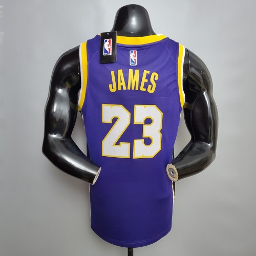 LeBron James Los Angeles Lakers 2020/21 Swingman Jersey Purple