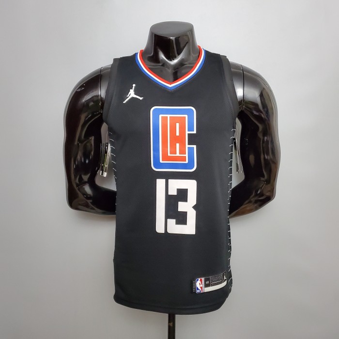 Paul George LA Clippers Theme Limited City Edition Swingman Jersey Black