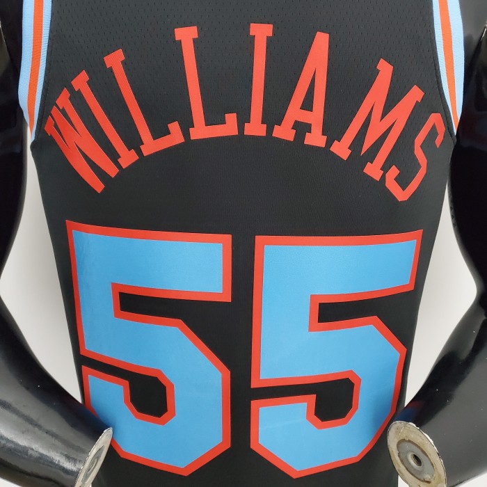 Jason Williams Sacramento Kings City Edition Swingman Jersey Black