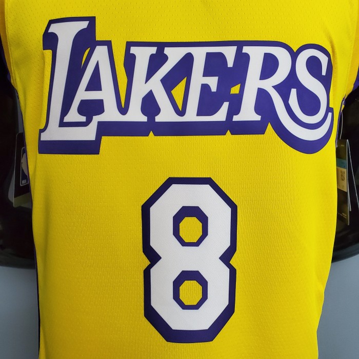 Kobe Bryant Los Angeles Lakers Swingman Jersey Yellow