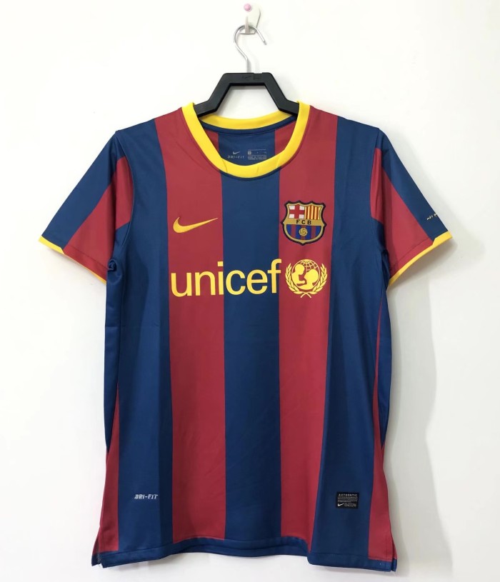 Barcelona Home Retro Jersey 2010/11